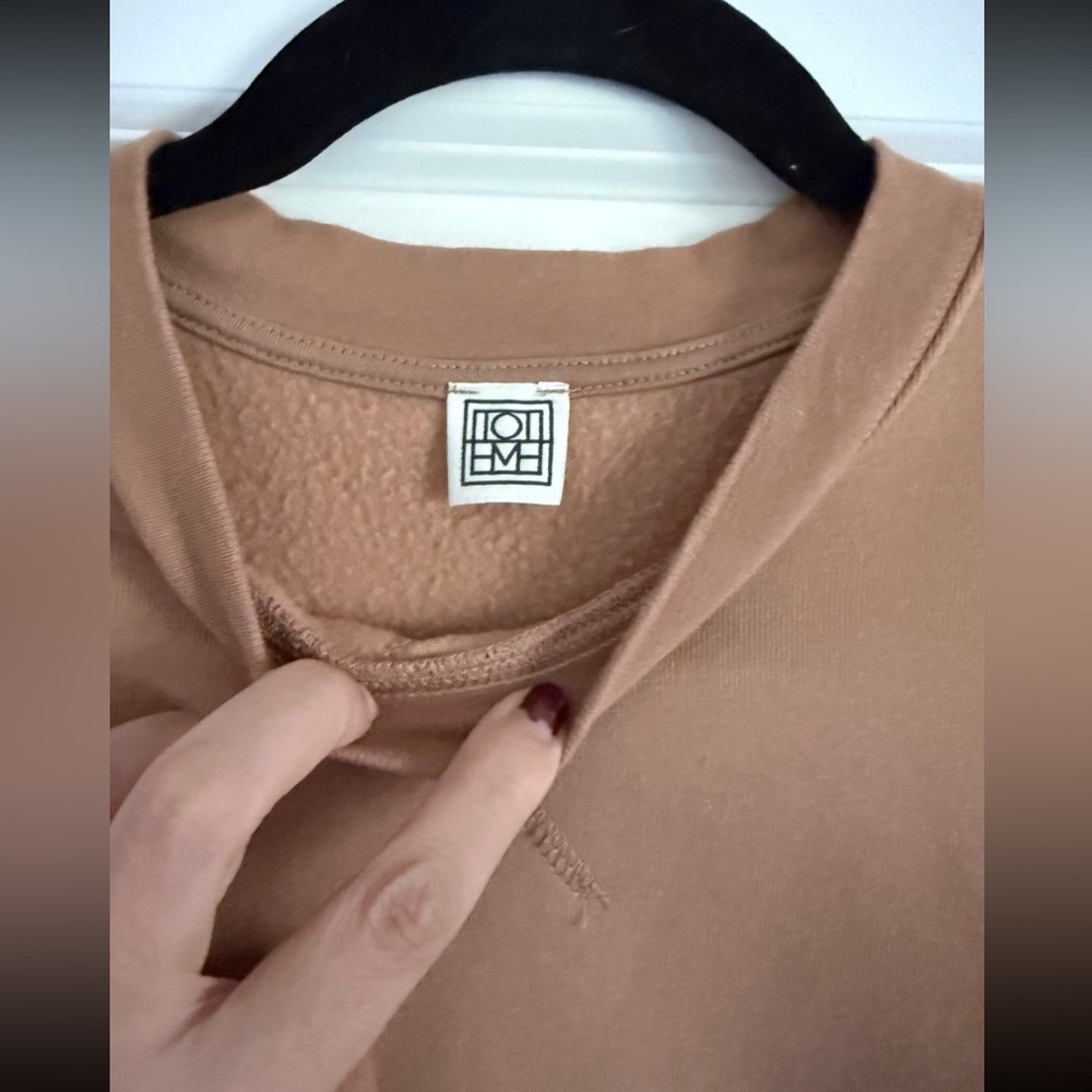 Toteme camel sweatshirt and sweatpant - Picture 4 of 12